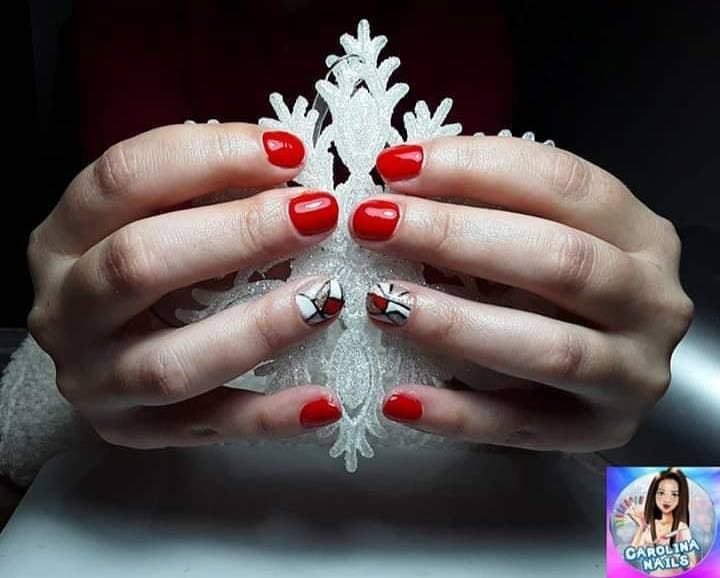 Fashion Christmas nails 