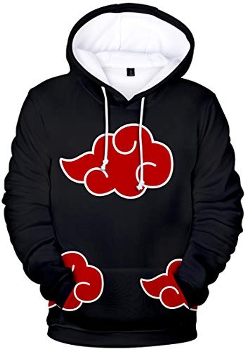 Producto EMILYLE Naruto Uchiha Clan Syarinngann Japón Cómico Casual Sudadera con Capucha Deportiva