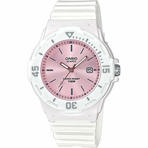 Place Casio Reloj Analógico para Mujer de Cuarzo con Correa en Resina LRW-200H-4E3VEF