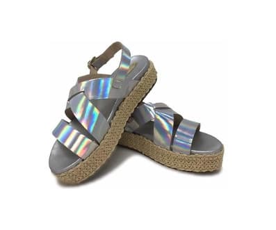 Fashion Melissa Cosmic 19 Sandalias de Punta Abierta para Mujer