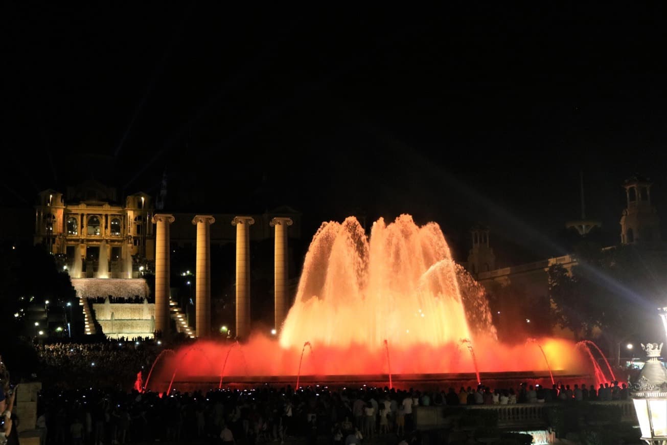 Lugar Fuente Mágica de Montjuïc