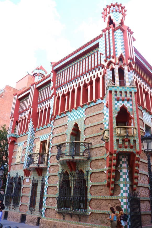 Lugar Casa Vicens Gaudí