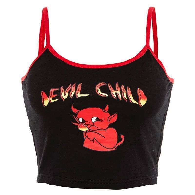 Moda Top devil child