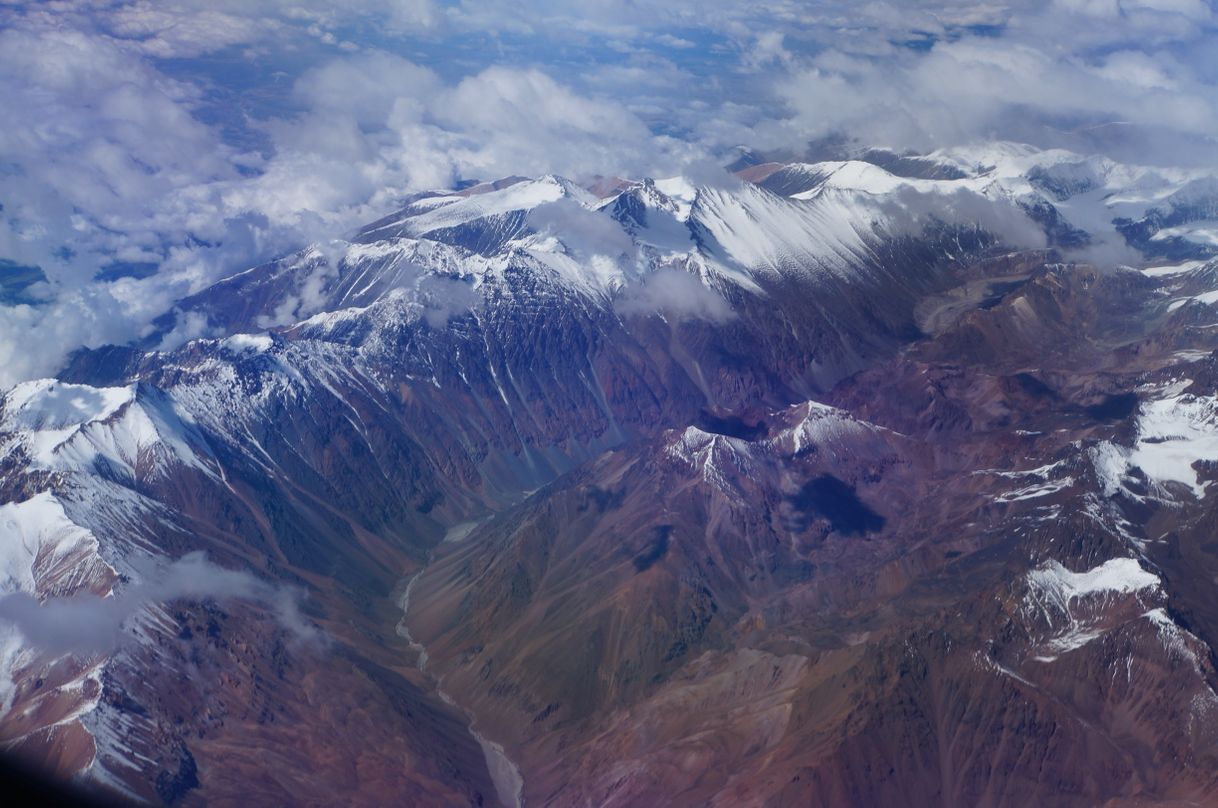 Lugar Cordillera de los Andes