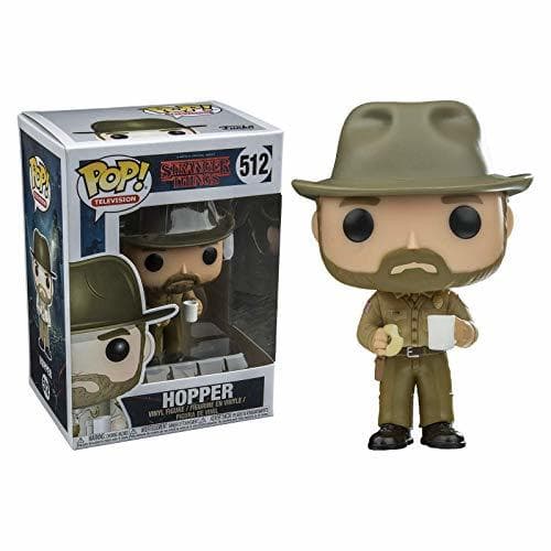 Electrónica Stranger Things Figura de Vinilo Hopper with Donut