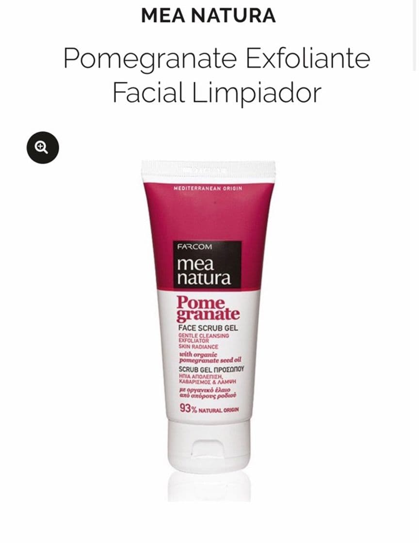 Fashion Exfoliante Facial Limpiador NATURAL