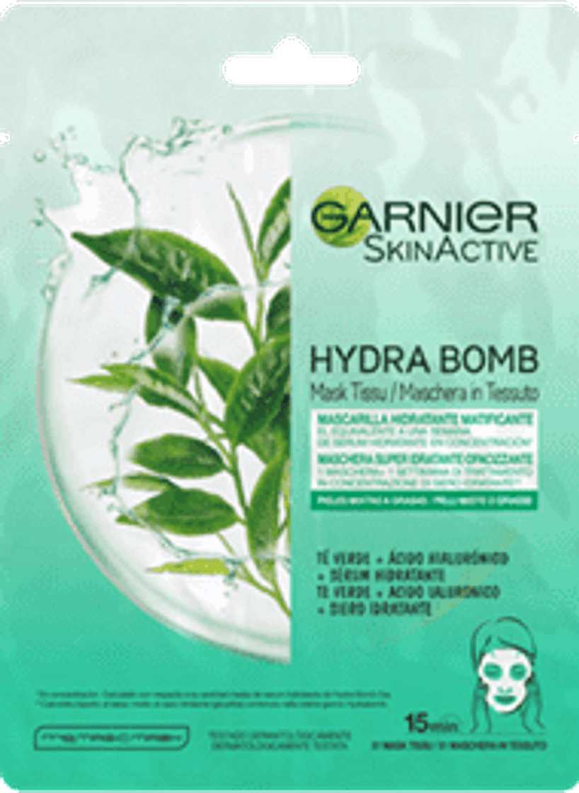 Fashion Tissu Mask hidratante matificante Hydra Bomb | Garnier