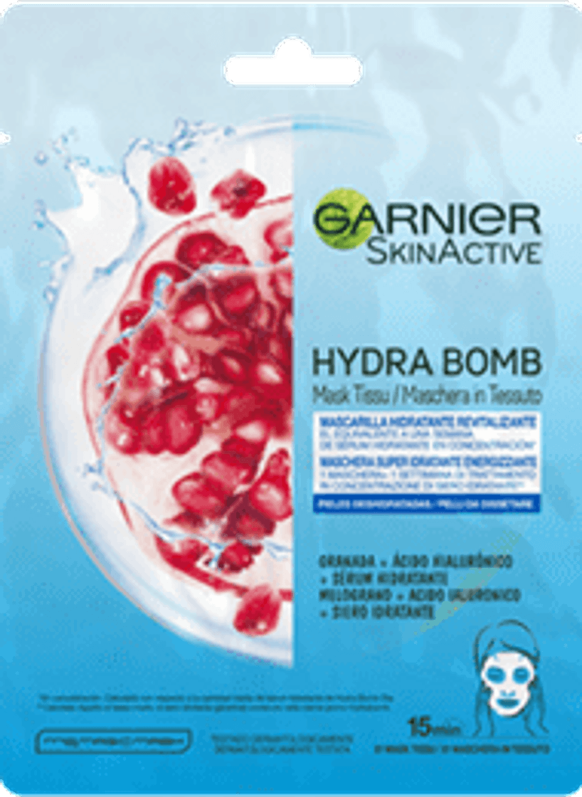 Fashion Tissu Mask hidratante relevante Hydra Bomb | Garnier