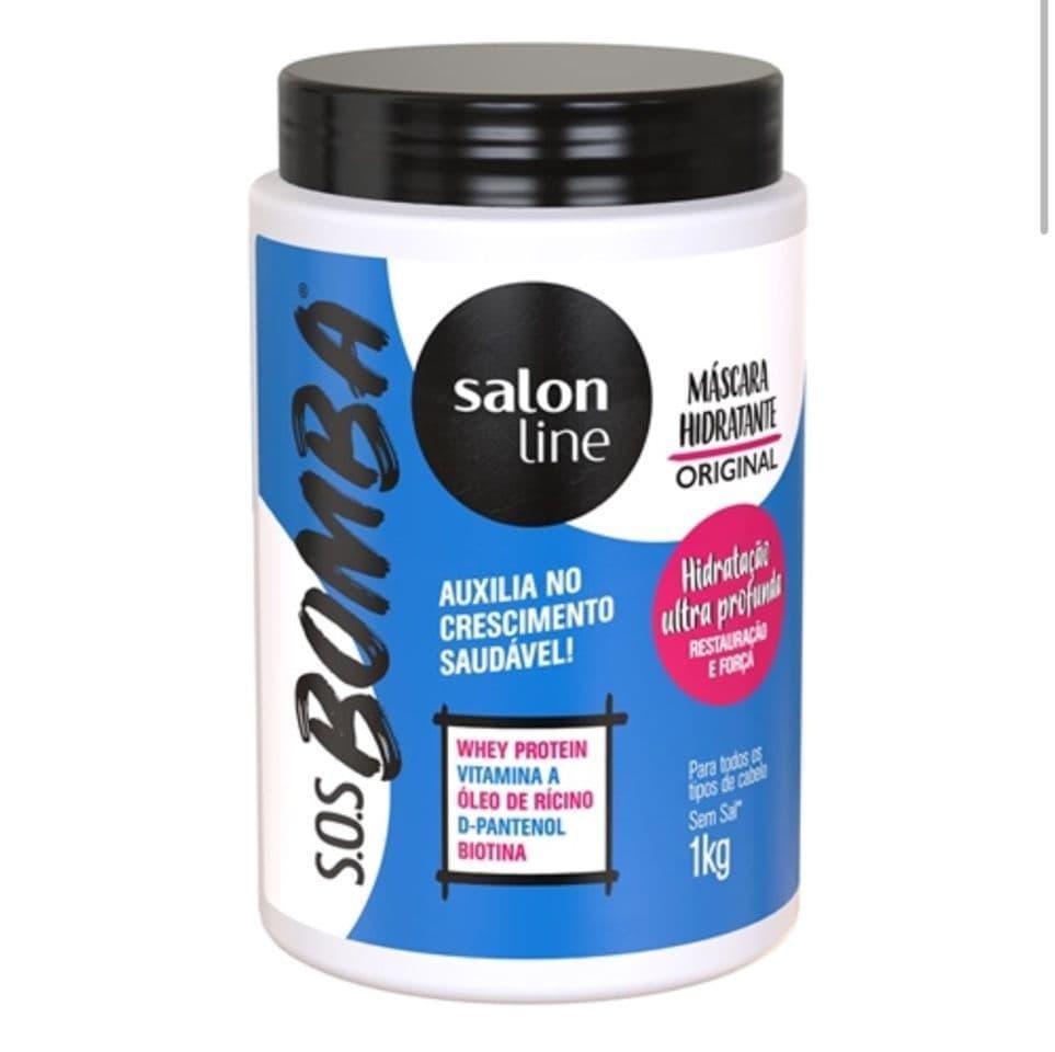 Moda Máscara de Hidratação S.O.S Bomba  Salon Line 1kg -