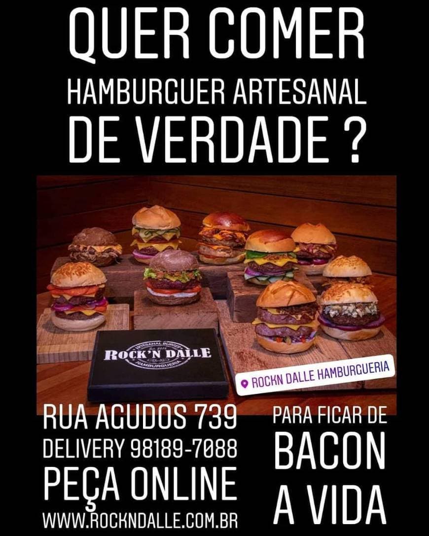 Restaurantes Rock'n Dalle Hamburgueria