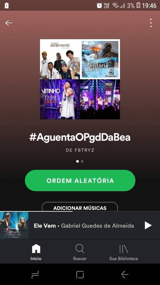 Canción My playlist de pagode épica