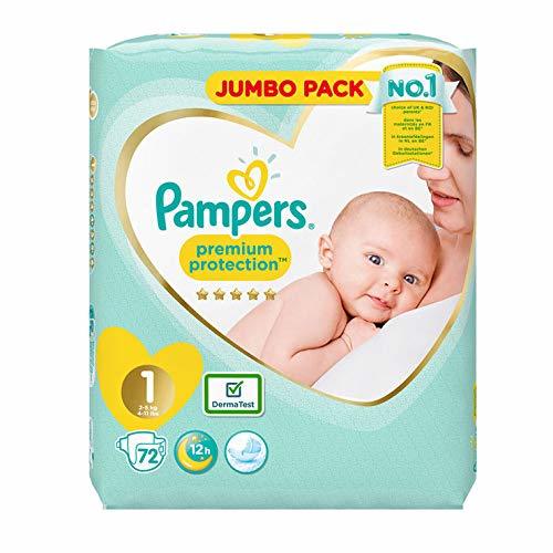 Beauty Pampers Caja de pañales jumbo para recién nacido