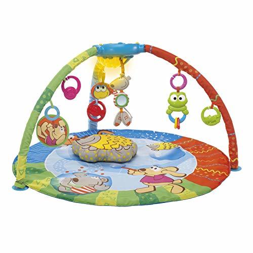 Product Chicco- Big & Small Bubble Gym Alfombra Electrónica, Multicolor