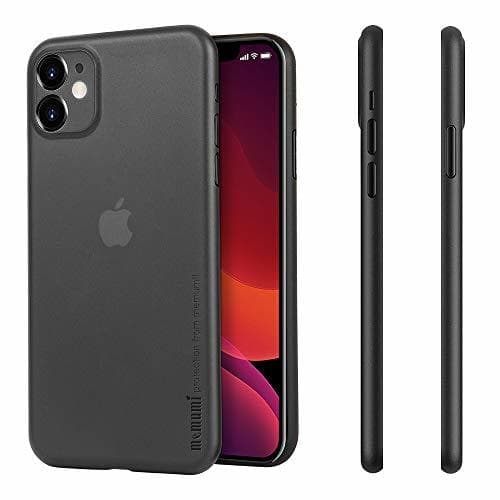 Electronic memumi para iPhone 11 Funda Ultra Thin Protectora Trasera con Matte Finish