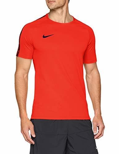 Place Nike Breathe Squad Camiseta Cuello Redondo Manga Corta Poliéster, Spandex - Camisas