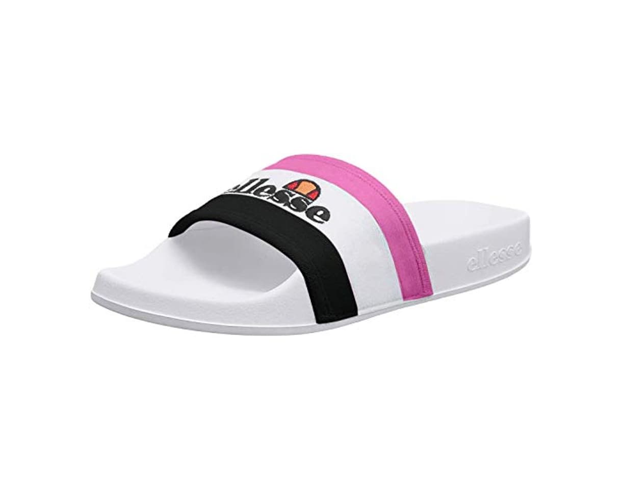 Moda ellesse Borgaro, Sandalias de Punta Descubierta para Mujer, Multicolor