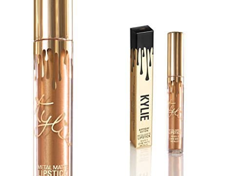 Belleza KYLIE JENNER Cosmetics Metal Matte Metallic Lipstick in LORD *BIRTHDAY EDITION* by