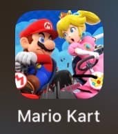 App Mario kart