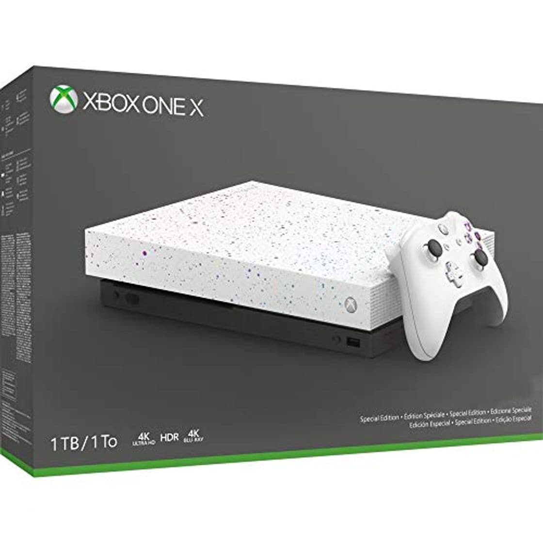 Product Microsoft Xbox One X - Consola Hyperspace Edición Especial