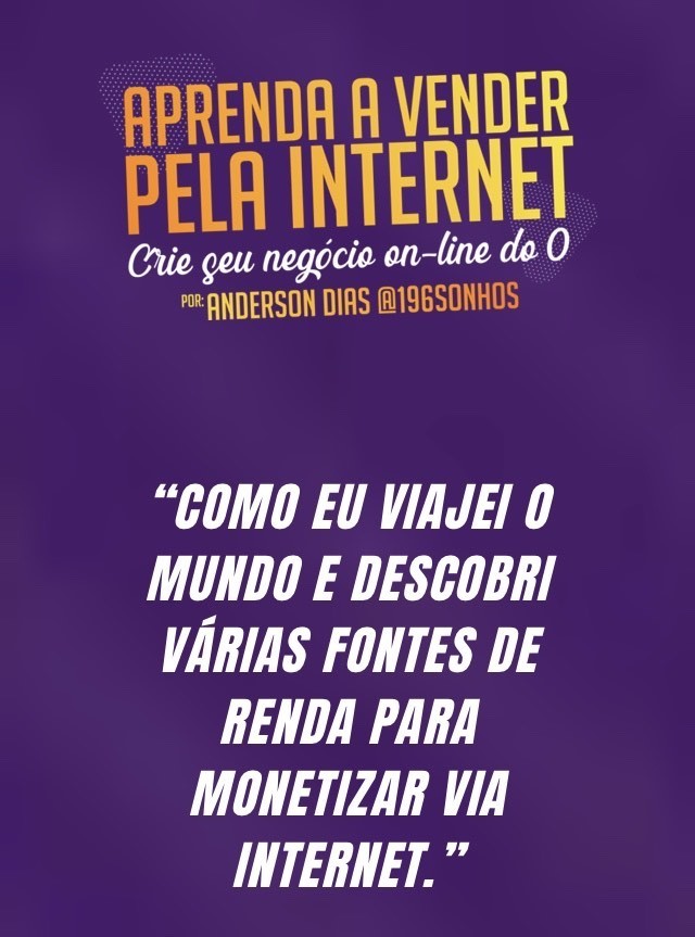 Moda Aprenda a vender na Internet 