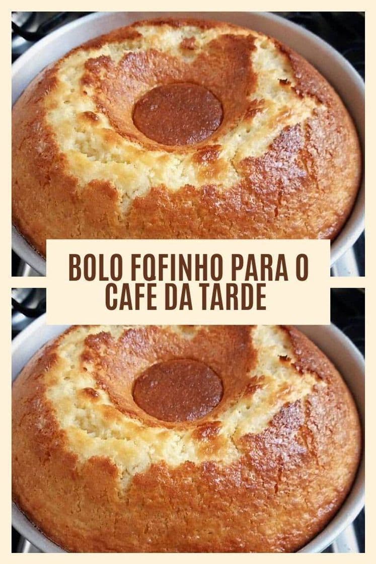 Moda Bolo fofinho café da tarde 