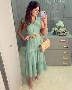 Fashion Vestido/ Neo Mint