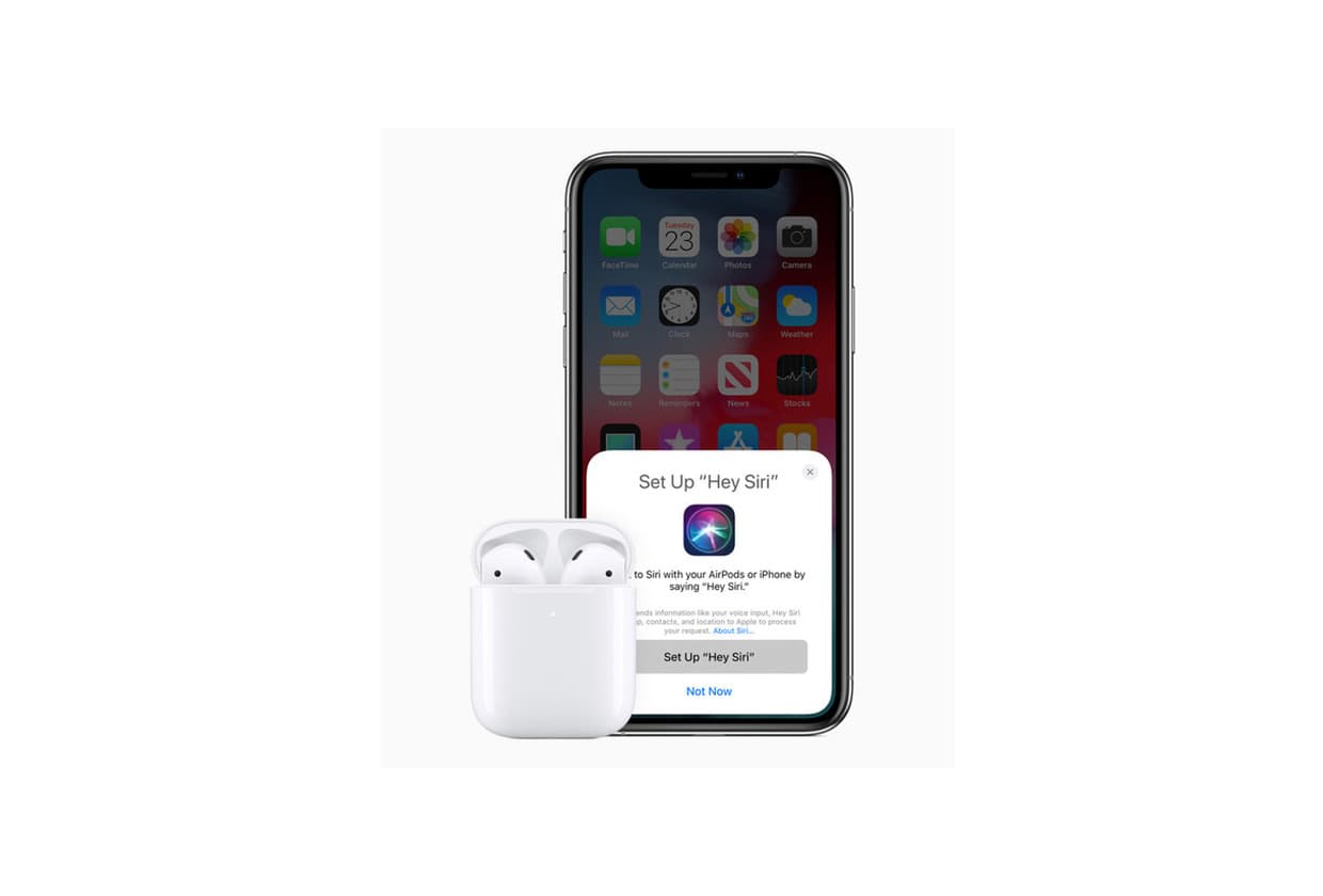 Electrónica Apple AirPods con estuche de carga inalámbrica