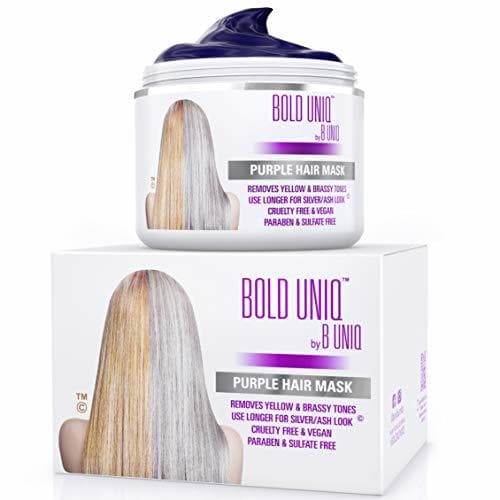 Producto Mascarilla de Pelo Morado-Matizador para Cabello Rubio y Gris - para Tintes