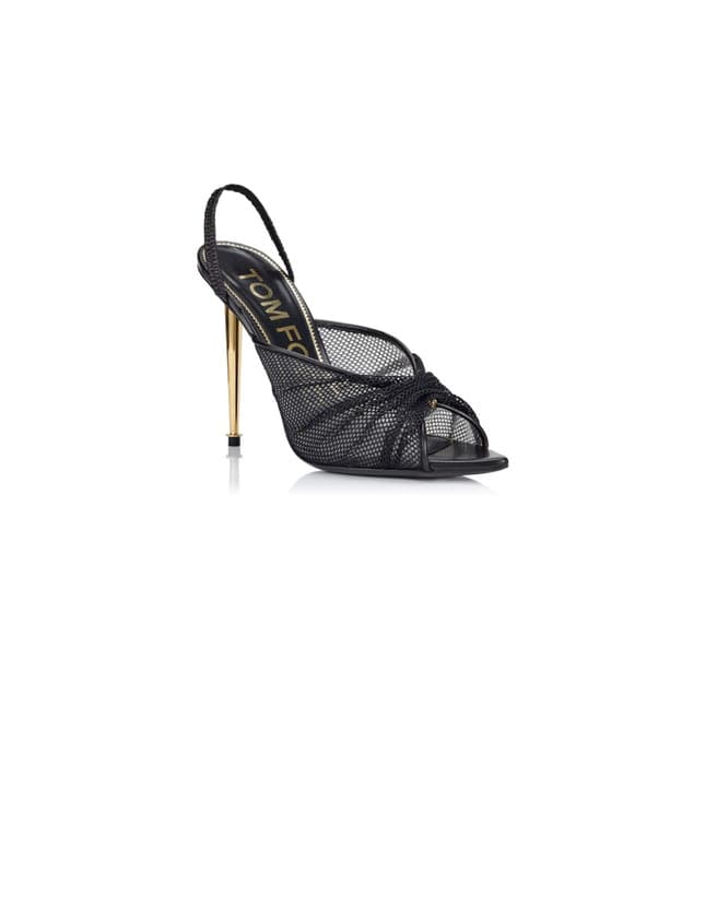 Product Tom Ford NET PIERCING PEEP TOE SLINGBACK