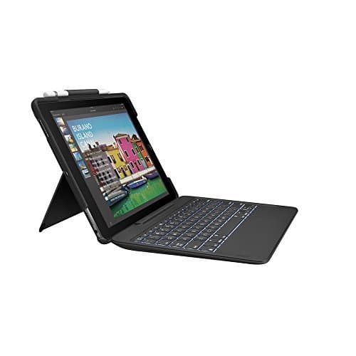 Lugar Logitech Slim Combo Funda para iPad, iPad Pro 10.5 Pulgadas,