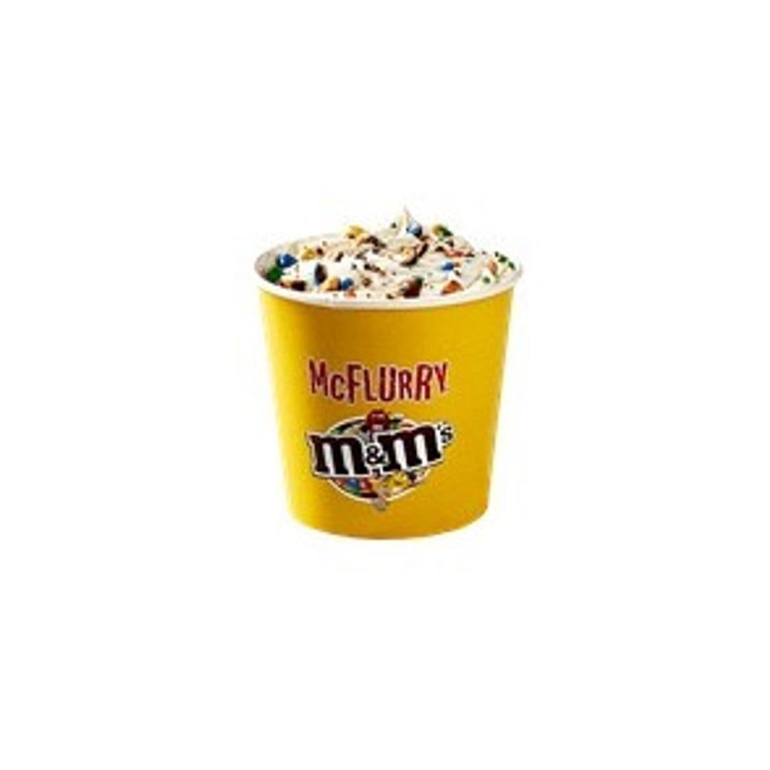 Producto Mc Flurry M&M’s McDonalds 