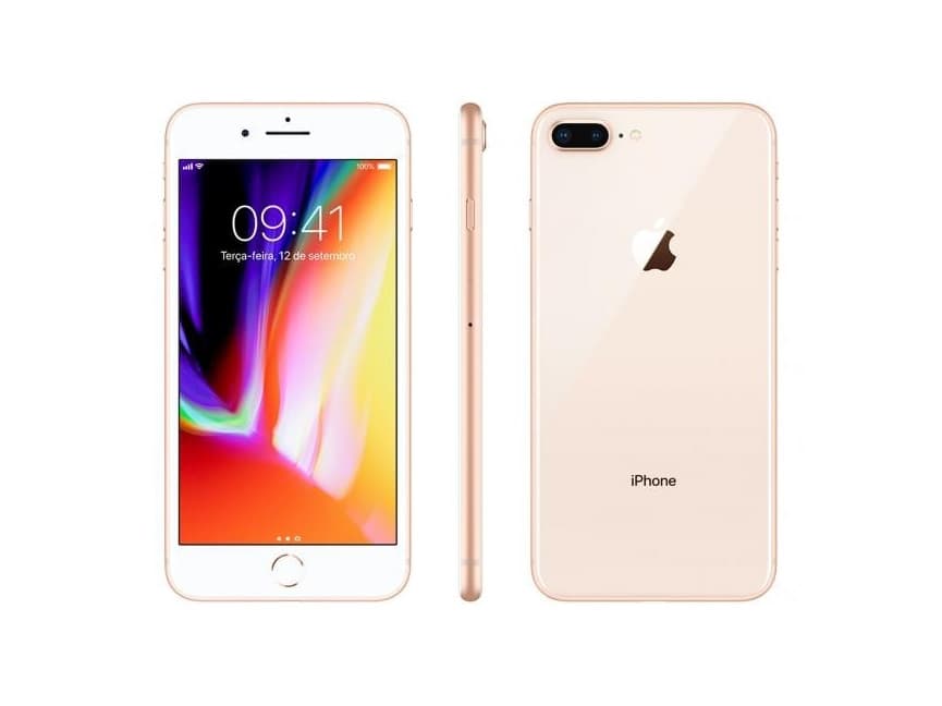 Producto Apple iPhone 8 Plus 64 GB Ouro 3 GB RAM