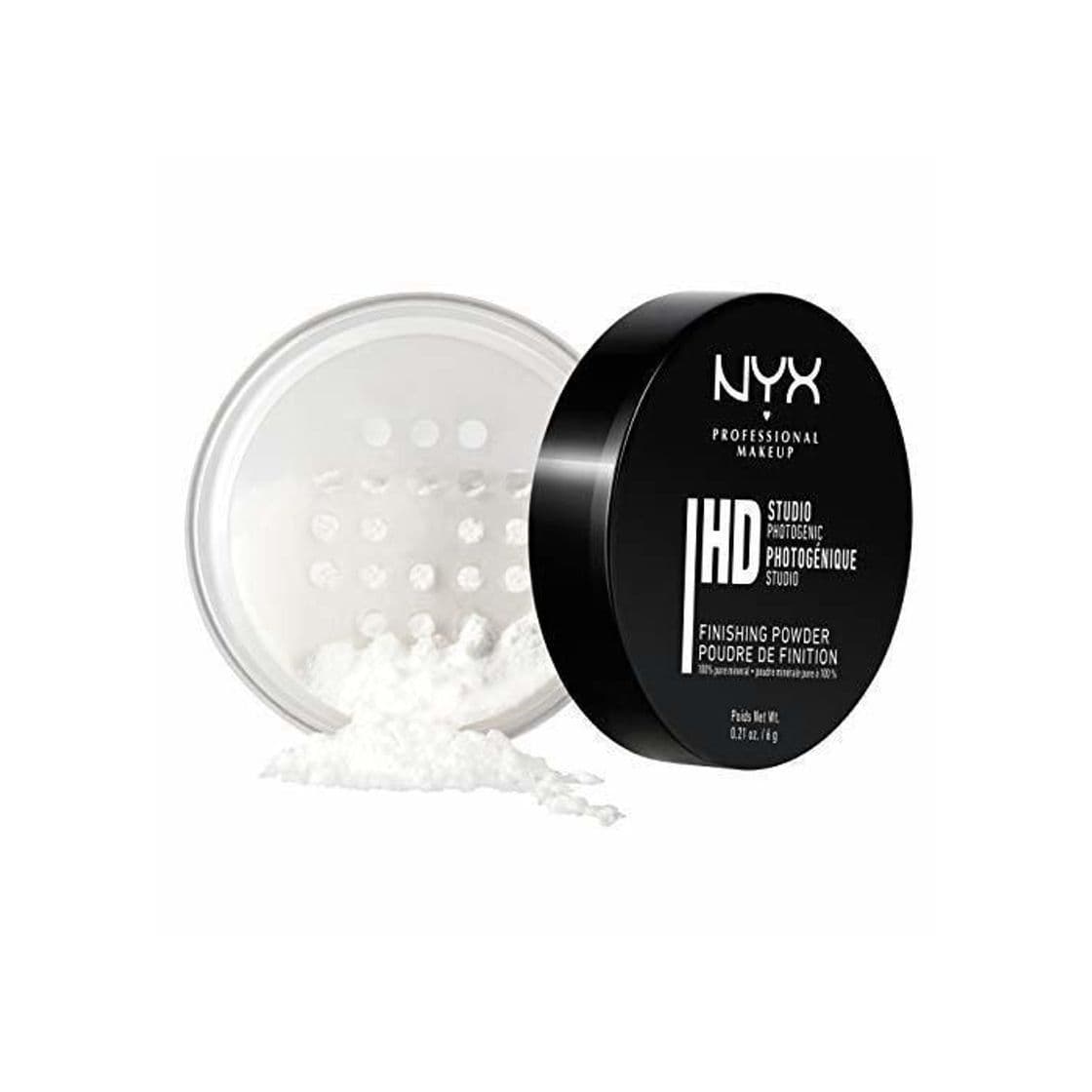 Beauty NYX Professional Makeup Polvos fijadores Studio Finishing Powder, Polvos sueltos, Acabado mate,