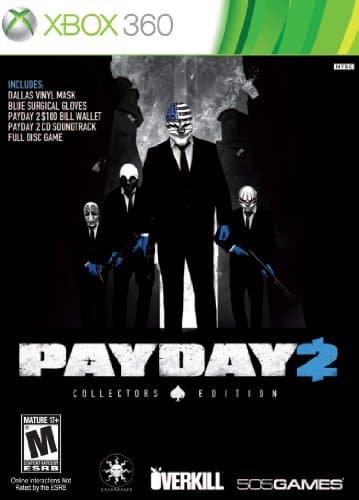 Producto 505 Games Payday 2: Collector's Edition, Xbox 360 Coleccionistas Xbox 360 Inglés