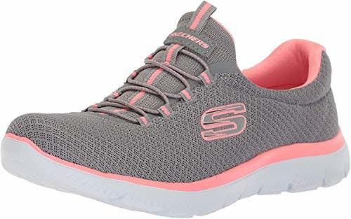 Producto Skechers Women 12980 Low-Top Trainers, Grey