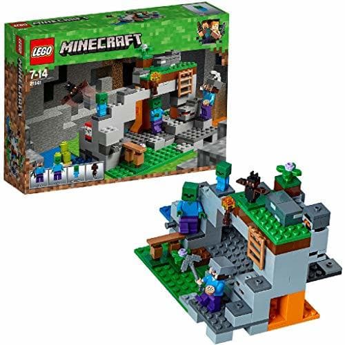 Producto LEGO Minecraft - La Cueva de los Zombis, Juguete de Construcción Inspirado