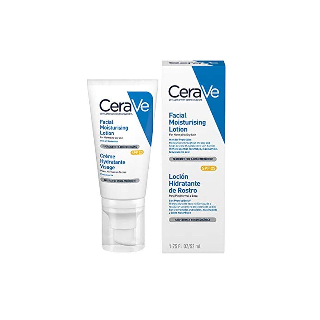 Belleza Crema facial hidratante CeraVe SPF25