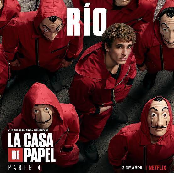 Serie Lá Casa de Papel 4 Temporada