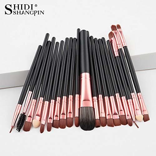 Producto WWLZ 20 PCS Pinceles de Maquillaje Sombra de Ojos Rouge Lipstick Liquid   Mascara