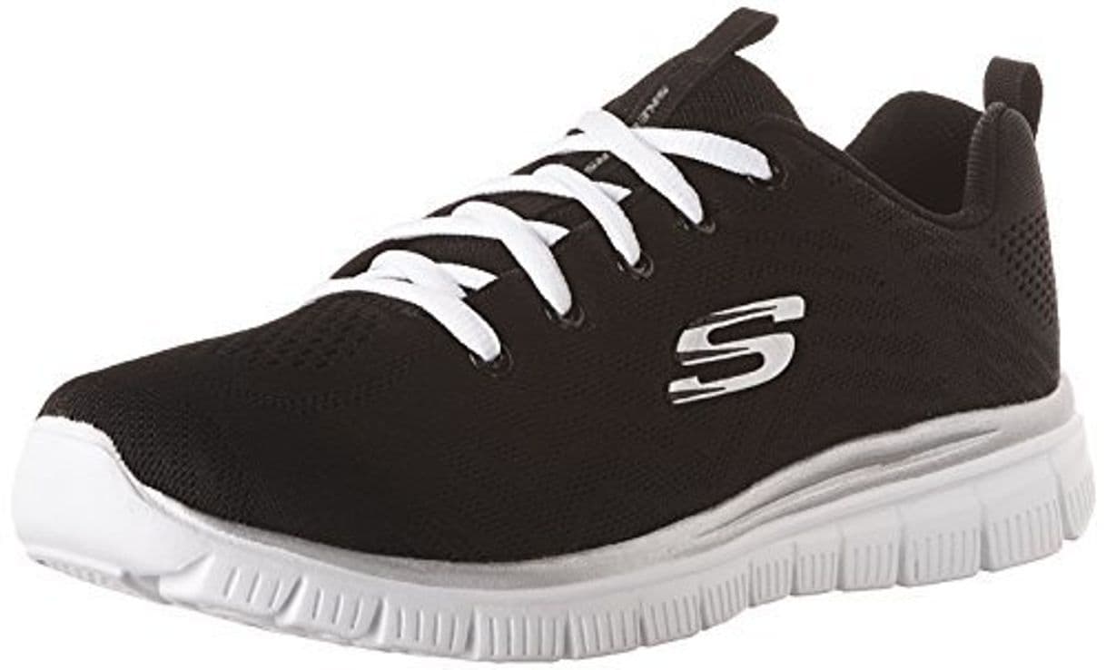 Fashion Skechers Women 12615 Low-Top Trainers, Black