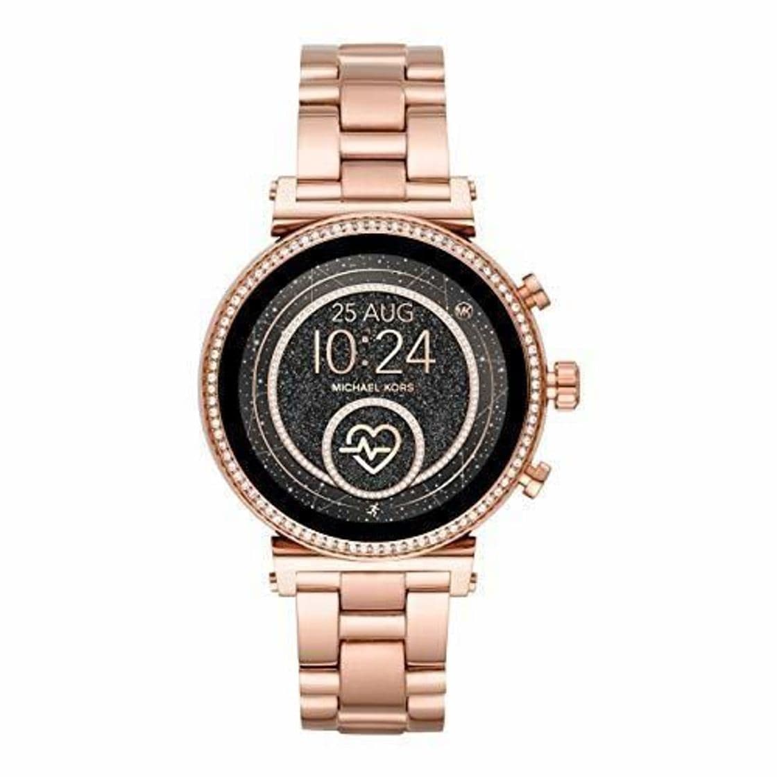 Moda Michael Kors Reloj Analógico-Digital para Mujer Correa en Acero Inoxidable MKT5063