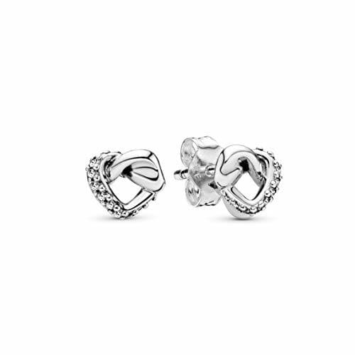 Producto Pandora Mujer Plateado Pendientes de botón 298019CZ