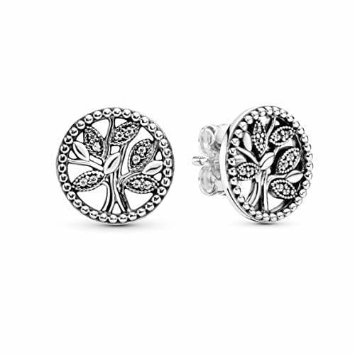 Product Pandora Mujer plata Pendientes de botón 297843CZ