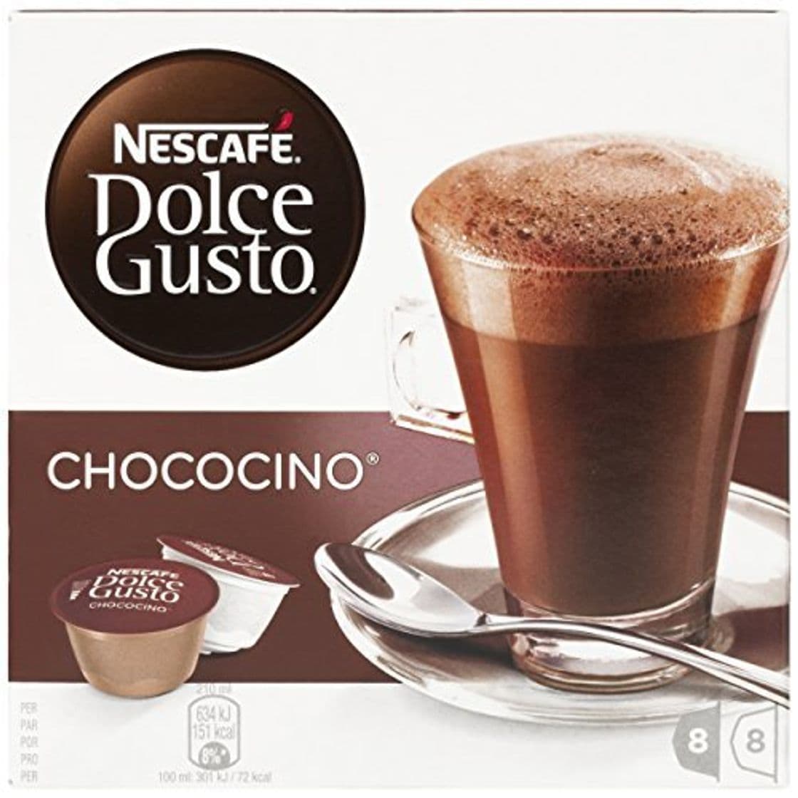 Lugar Nescafé Dolce Gusto - Chococino - 3 Paquetes de 16 Cápsulas -