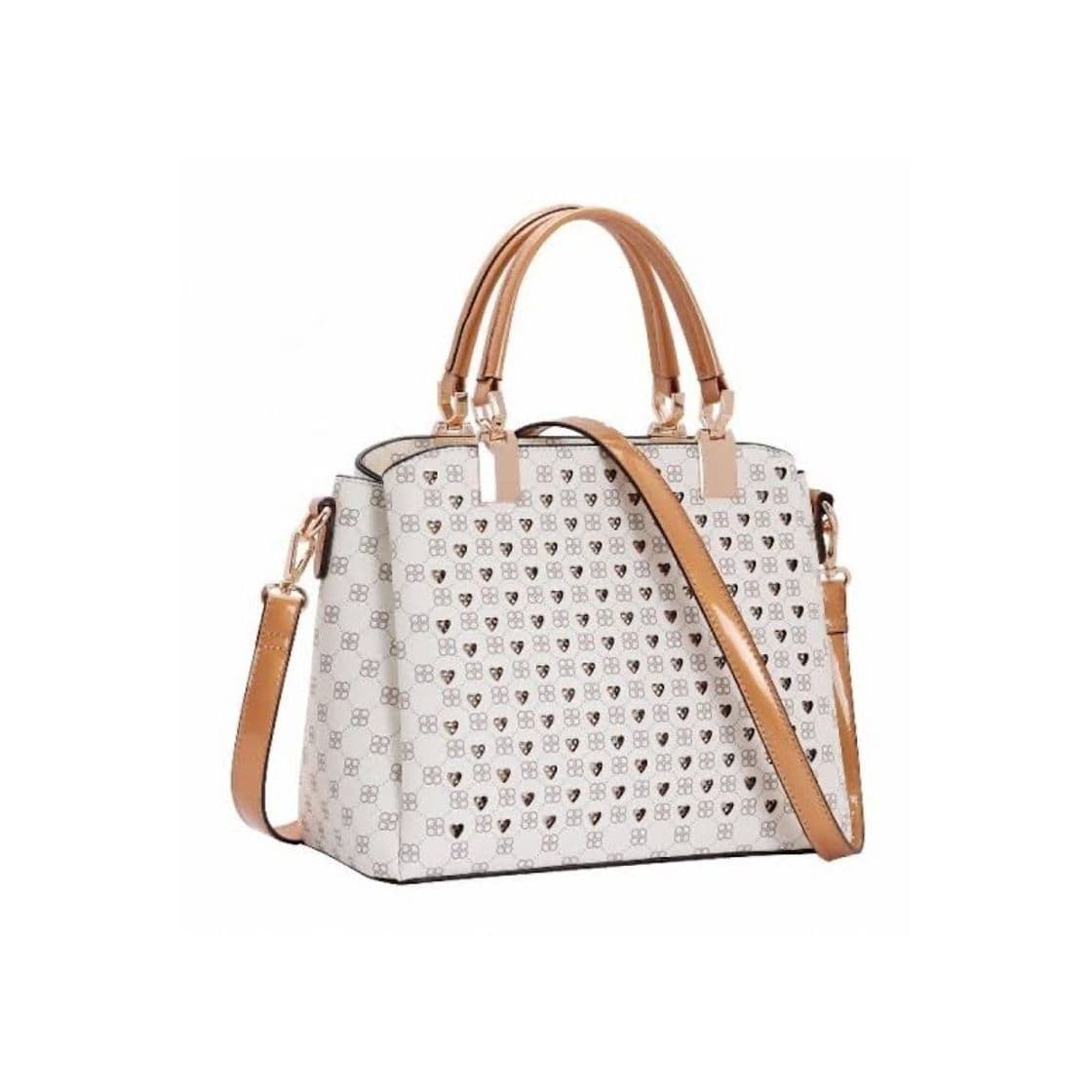 Producto Bolsa Chenson Monograma Com Cristais Off White