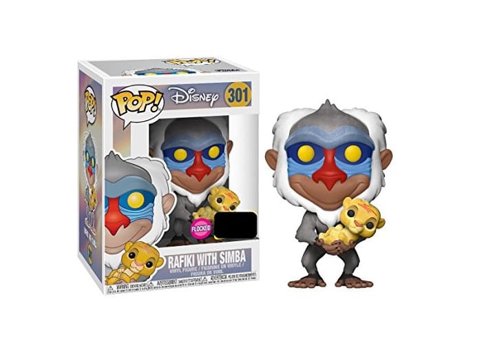 Juego Funko - Disney - El Rey León colección Pop Vinyl - Figura 301 Rafiki