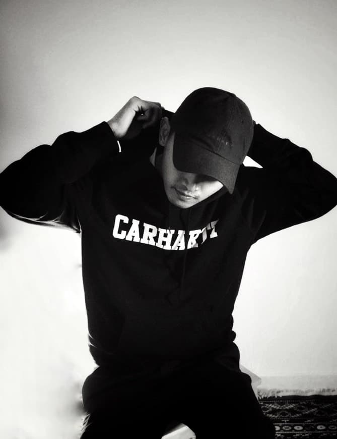 Producto Carhartt Hoodie Signature Logo Midweight, Größe