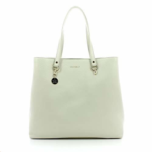 Product COCCINELLE Alpha Medium Shopping Bag CHALK