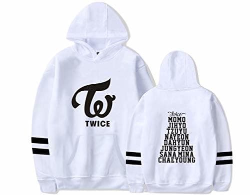 Lugar Twice Sudadera Las Sudaderas con Capucha de Manga Larga de otoño Invierno