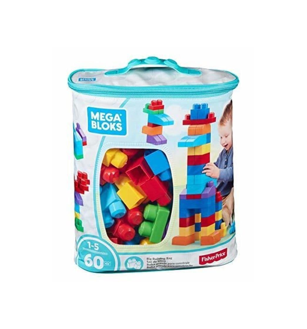 Producto Mega Bloks Bolsa clásica con 60 bloques de construcción, juguete para bebé